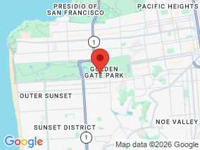 Map of Site Report: Golden Gate Park - San Francisco Botanical Garden, United States of America